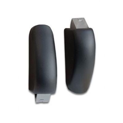 Coppia Scrocchi autobloccanti per chiusura alto/basso, finitura verniciato nero. Cisa 07063.60.0