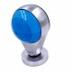 POMOLO OLIVARI INFINITY CROMO OPACO VETRO AZZURRO