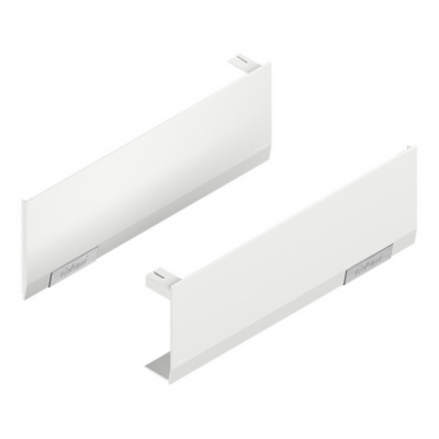 Set placche di copertura 22.8000 per serie braccio Aventos Blum, Plastica finitura Bianca