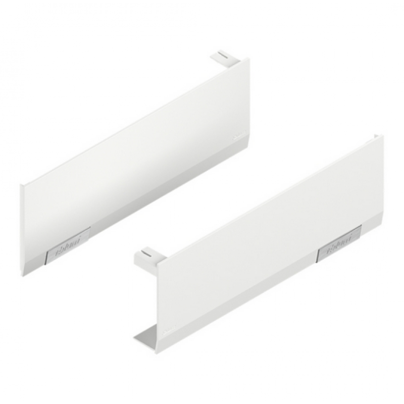 Set placche di copertura 22.8000 per serie braccio Aventos Blum, Plastica finitura Bianca