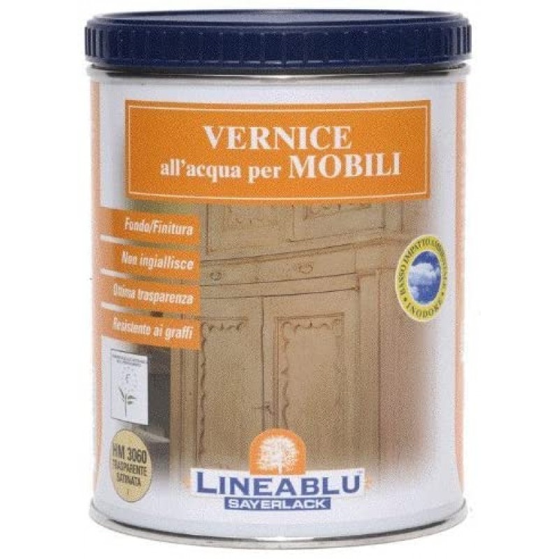 FINITURA ACQUA TRASPARENT-LT0,750