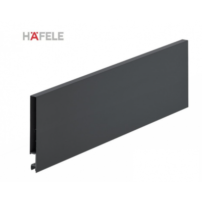 SET SPONDA PER CASSETTO H128 MM MATRIXBOX A30 GRIGIO ANTRACITE PROFONDITA' 400MM- HAFELE