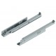 Guida scorrevole Tandem Blumotion Blum 560H4000B, lunghezza 400 mm, estrazione totale, portata 30 kg, Acciaio finitura Zincato