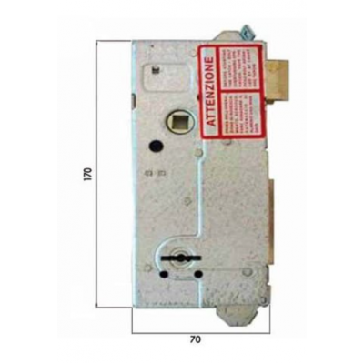 SERRATURA CISA MULTIPUNTO D/MAPPA INFILARE SCROCCO E CATENACCIO 57218-45-0