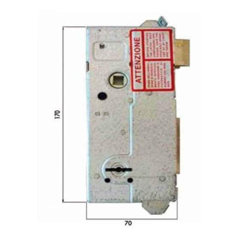 SERRATURA CISA MULTIPUNTO D/MAPPA INFILARE SCROCCO E CATENACCIO 57218-45-0