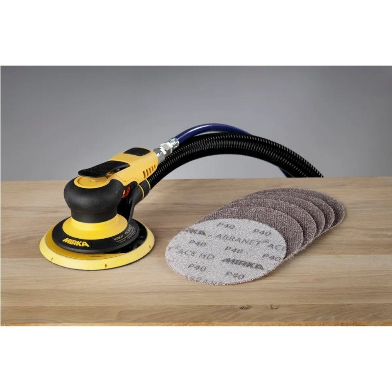 Levigatrice rotorbitale pneumatica Mirka PROS 650CV Ø 150 mm orbita 5.0 mm