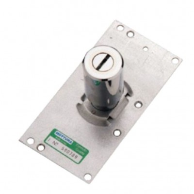 Ricambio pompa esterna Mottura 91.284 per serratura 30.406-30.436-437, sinistra, lunghezza 60 mm, diametro 34 mm, finitura Nichelata