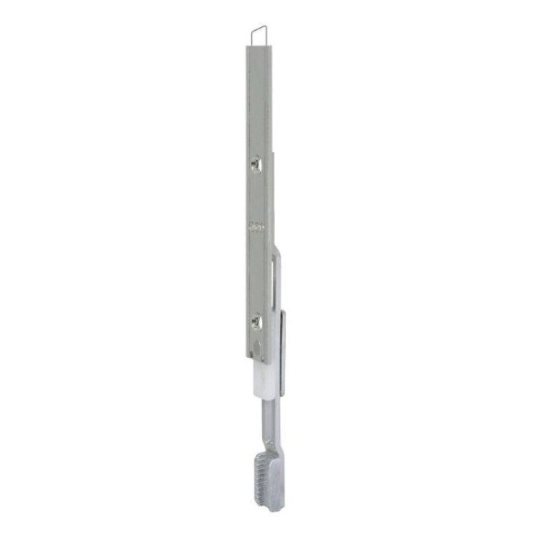 Terminale superiore A50193.02.SX Artech AGB per ante a bandiera, mano sinistra, lunghezza 125 mm, puntale uscita 11 o 15 mm, Acciaio finitura Silver Terminale superiore A50193.02.SX Artech AGB per ante a bandiera, mano sinistra, lunghezza 125 mm, puntale uscita 11 o 15 mm, Acciaio finitura Silver