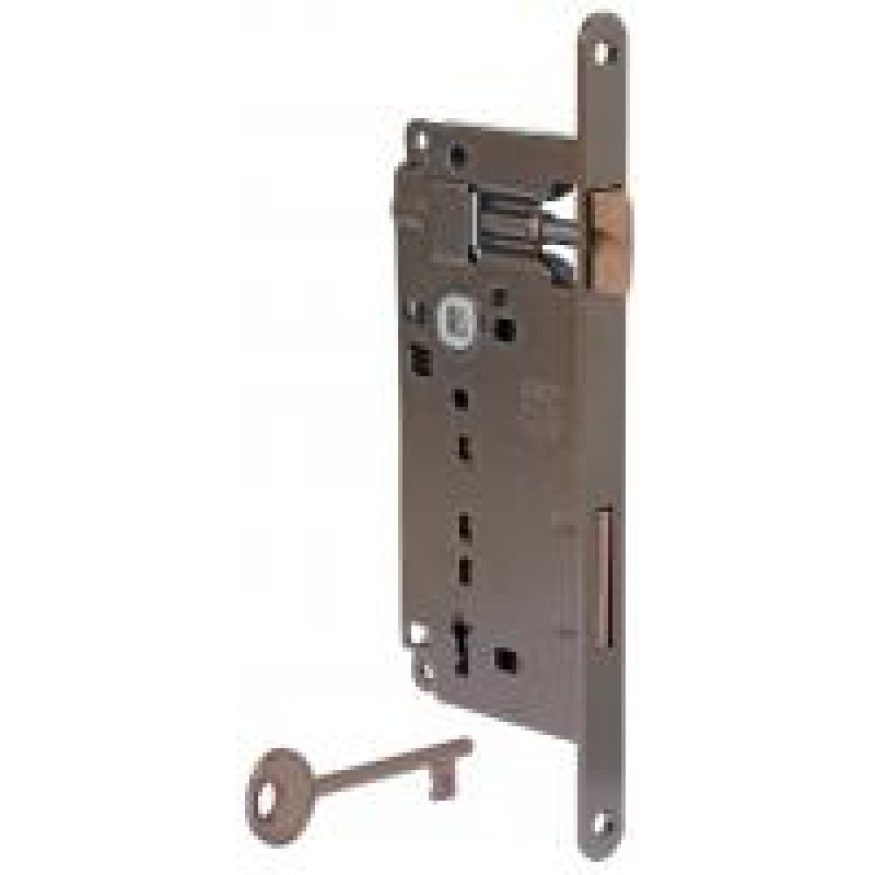 SERRATURA Interasse 90 Ottone verniciato Frontale18