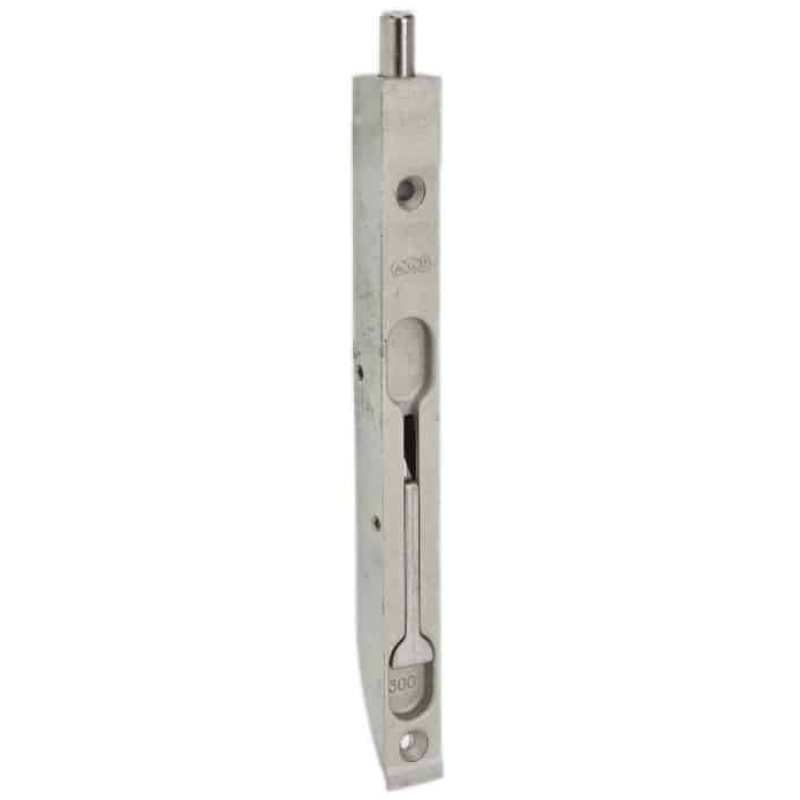 Catenaccio a leva AGB D00350.20.15, frontale 20 mm, lunghezza 200 mm, finitura Zinco Silver