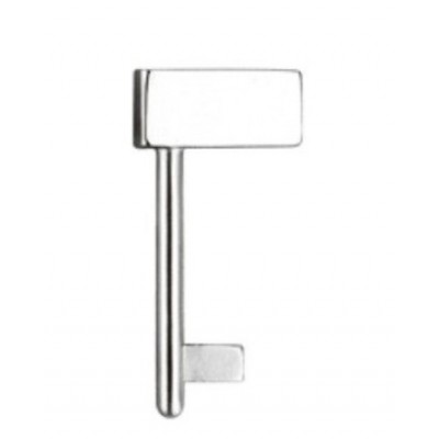 CHIAVE SPACE F193 CROMATO OPACO OLIVARI