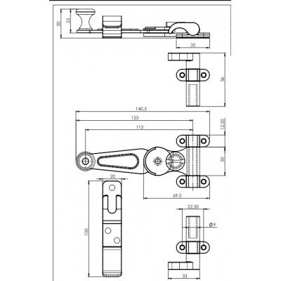 Spagnoletta Due Ante FSP001012NIN