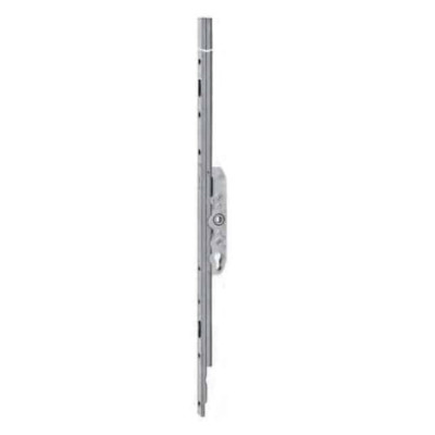 Serratura a perni per Alzante XC AGB, entrata 27,5 mm, anta 800-1200 mm, colore alluminio argento