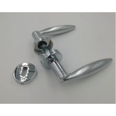 MANIGLIA V&V WEST H1015R8 CROMO-CROMOSATINATO