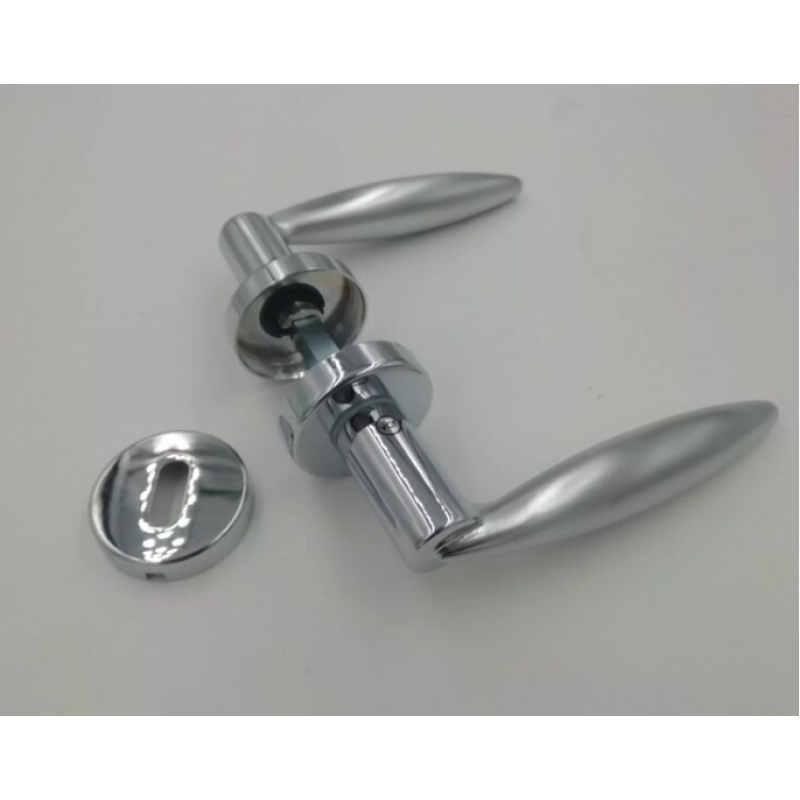 MANIGLIA V&V WEST H1015R8 CROMO-CROMOSATINATO