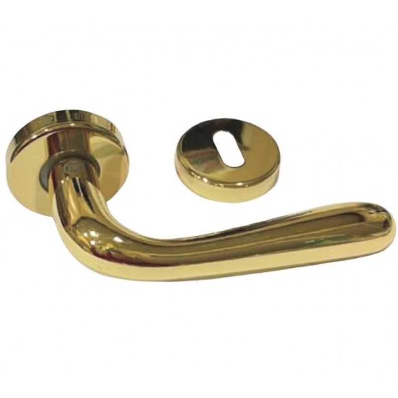 Maniglia per porta H44 R8 Oro zecchino