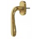 Maniglia per finestra DK H44F RS Oro Zecchino 615442 Valli&Valli