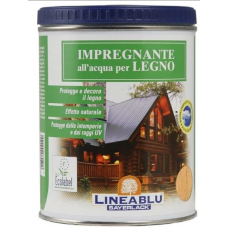 Impregnante all'acqua per legno PINO Sayerlack 0,75l 