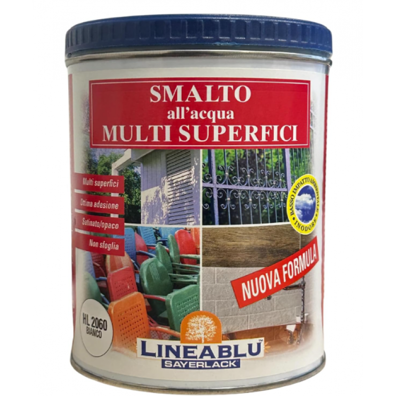 Smalto all’acqua MULTI SUPERFICI Linea Blu Sayerlack HL 2061 750ml Avorio