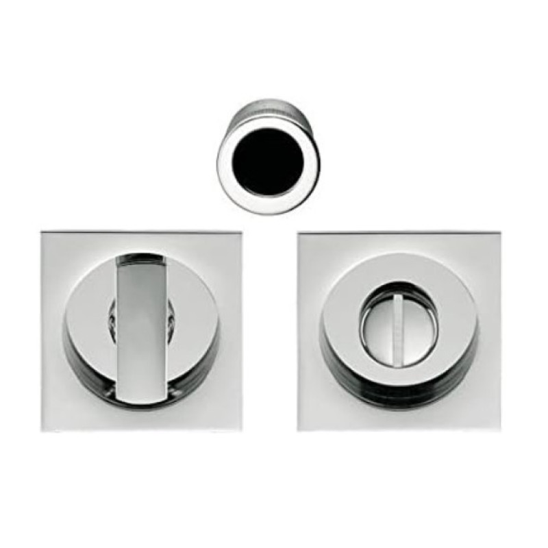 MANIGLIA PER PORTA SCORREVOLE COLOMBO DESIGN MOD. OPEN 5Q SENZA SERRATURA ID311 BZG CROMAT