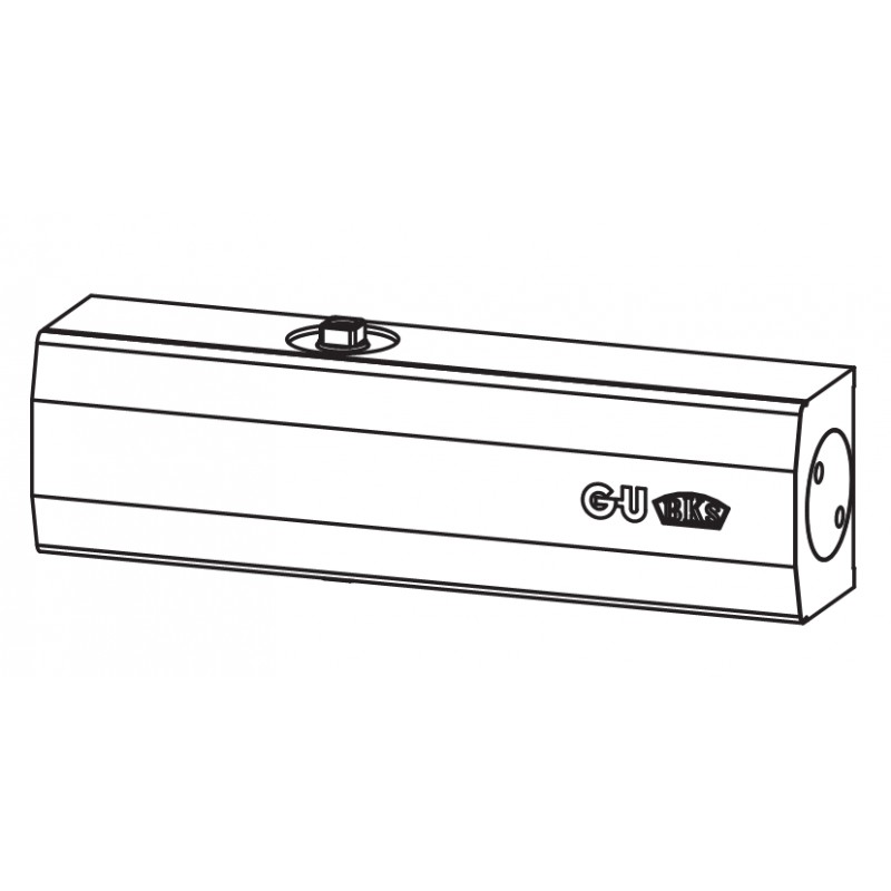 CHIUDIPORTA AEREO OTS 210 K-15710-01-0-1 SENZA BRACCIO ALLUMINIO G-U