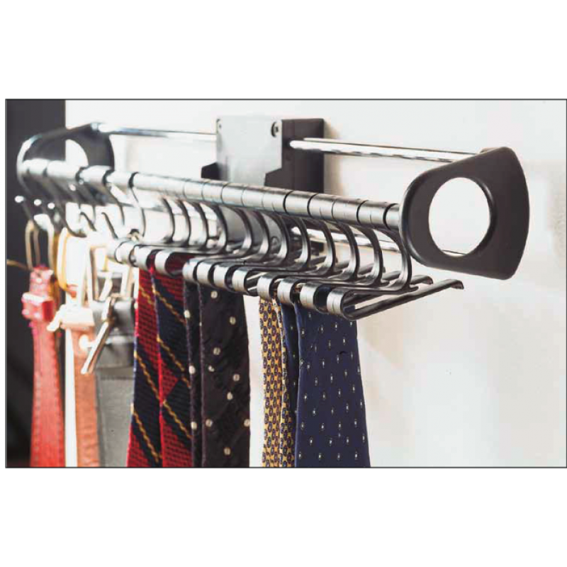 PORTACRAVATTE-CINTURA CROMATO