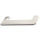 Maniglia MN1087 Pamar per mobile, interasse 160 mm, dimensione 194x13 mm, Zama finitura Nichel Lucido Satinato