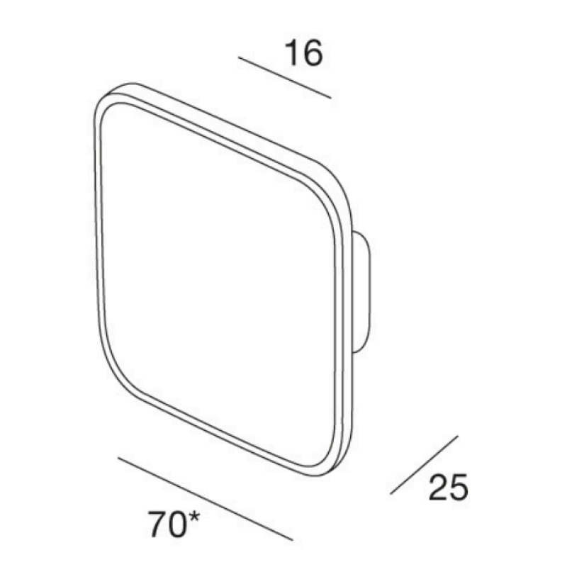 Maniglia per mobili MN 1180 Z Pamar Cromo Lucido