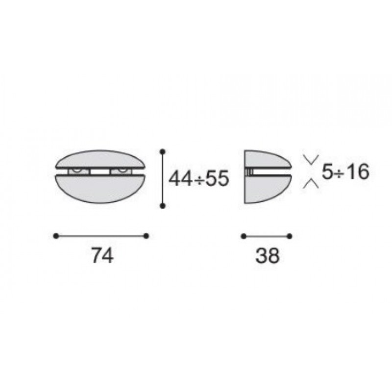 Reggimensola per vetro Confalonieri MS01425