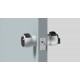 Premiapri Nova N12 Meroni per porte, chiavistello interno, bottone esterno senza serratura e controbordo, finitura verniciato grigio