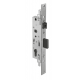 Serratura da infilare MP1 Assa Abloy per montante, con scrocco e catenaccio, foro yale, entrata 25 mm, frontale 24x3 mm, Acciaio finitura Inox