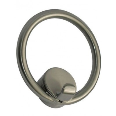 Portabito PA00267 Confalonieri per appenderia, dimensione 154x112x65 mm, Zama finitura Nichel Satinato Lucido