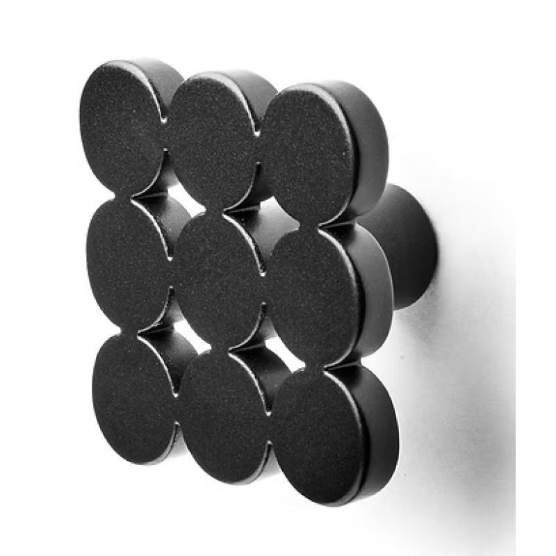 Pomolo Pamar PO467Z 48x48 Nero