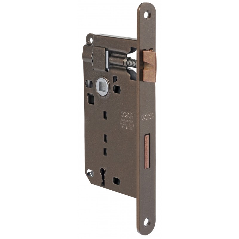 SERRATURA Interasse 70 Frontale 20 Entrata 50 Bordo Quadro Ottone verniciato SERRATURA Interasse 70 Frontale 20 Entrata 50 Bordo Quadro Ottone verniciato