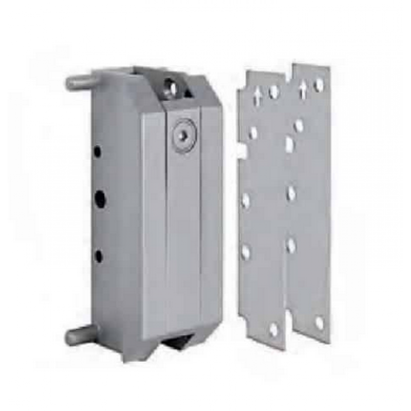 Kit cerniere AGB Tour 30, 200 Kg, colore cromato opaco