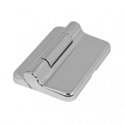Kit copertura MAXI A37903.00.21 AGB per cerniera simmetrica, altezza 90 mm, Abs finitura Argento