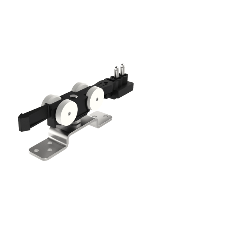 KIT BASIC CLASSIC PER PORTE SCORREVOLI PORTATA 80KG, 2 FERMI STD