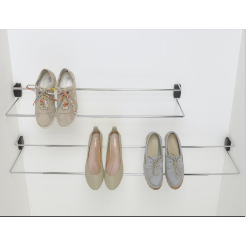 Portascarpe allungabile cm.45/75 o 80/110, con fissaggio in nylon. ART. M750